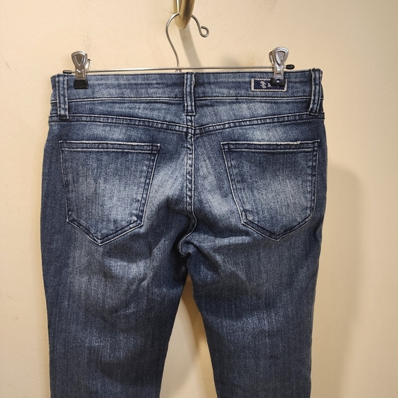 STS Blue Distressed Denim skinny jeans size 3 - Picture 8 of 11
